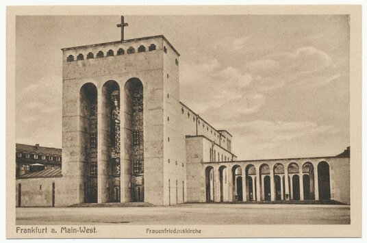 Vorschaubild Frauenfriedenskirche (Postkarte Eigentum Kurt Wilhelm-Kästner)
